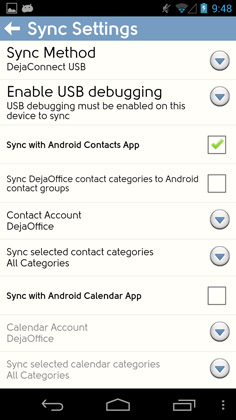 Android Sync Icon