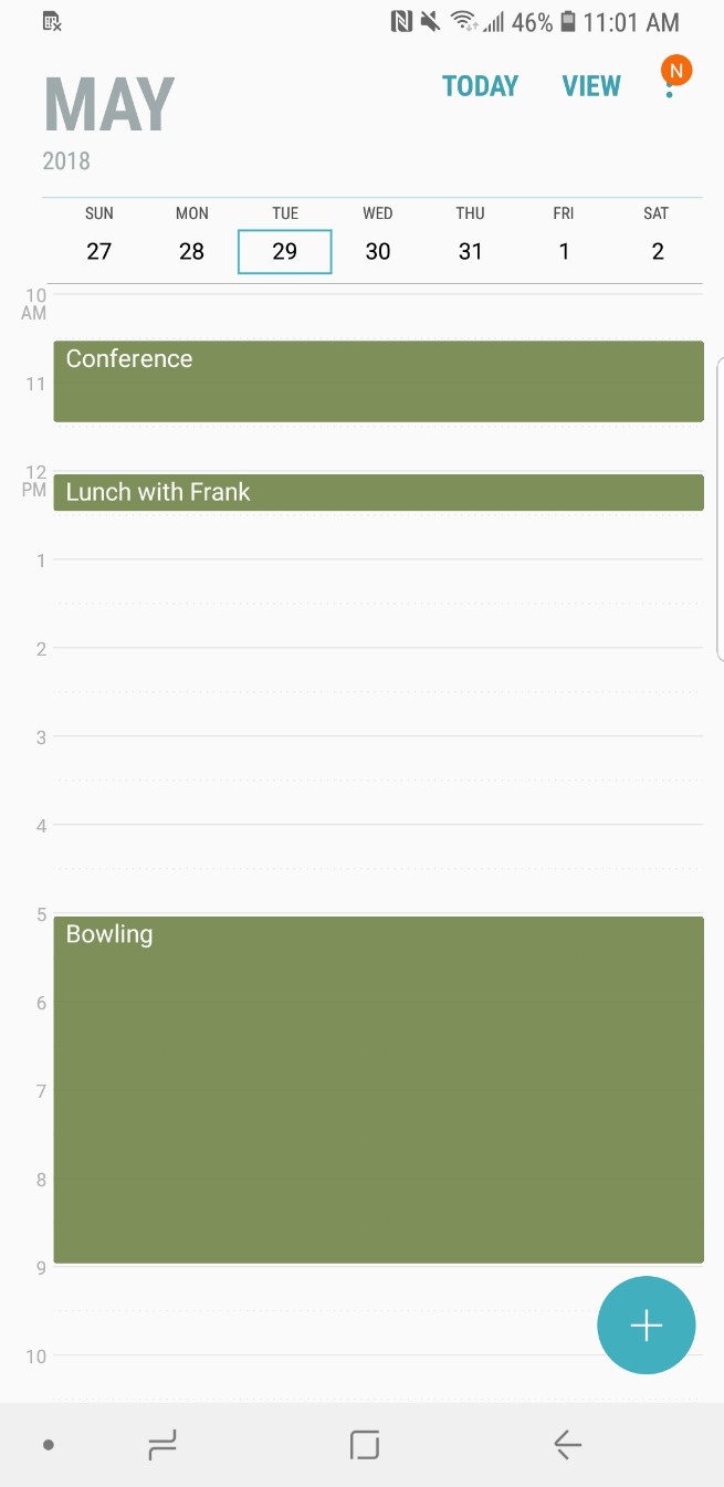 Android Native Calendar
